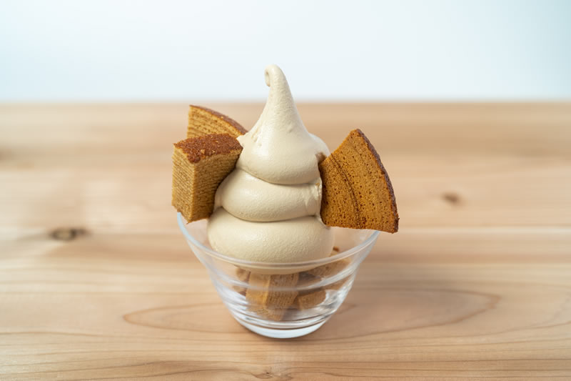 しょうゆバウムサンデー